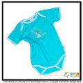 BKD plain blue comfortable baby onesie